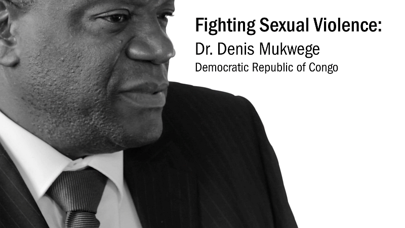 Viols en RDC (Congo) – la croisade du Dr Mukwege