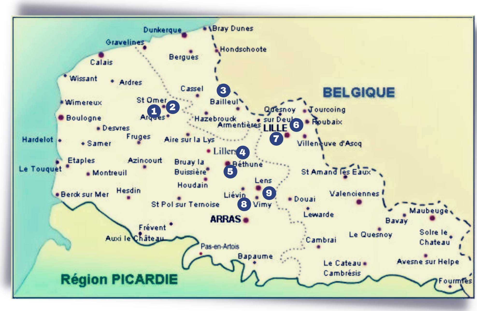 Région NORD & PAS DE CALAIS… Vers un Caminor2 – Mission France – Appel à Candidatures bénévoles