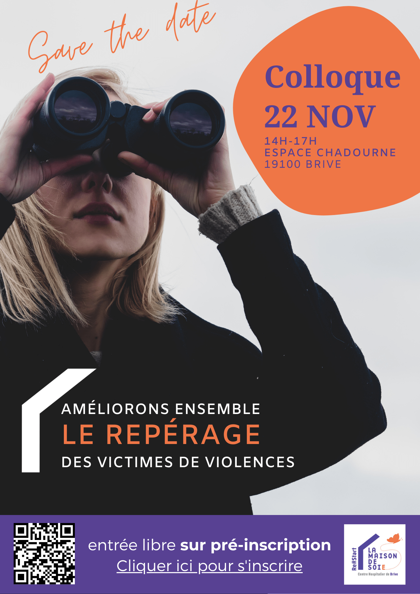 Maison de Soi(e) – Colloque « Améliorons ensemble le repérage des victimes de violences » – 22 novembre 2022