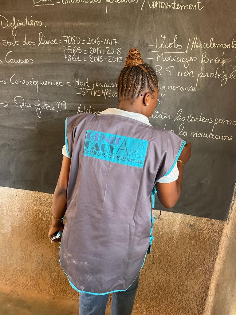 BURKINA FASO – Partenariat Genit Care Africa – GSF – lancement sur le terrain de nos paires éducatrices en santé sexuelle et reproductive